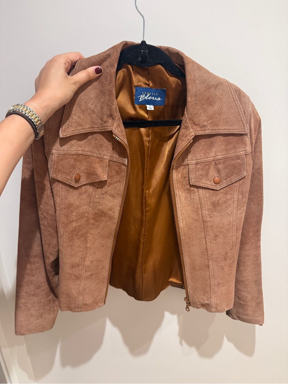 Vintage suede jacket